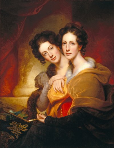 The Sisters (Eleanor and Rosalba Peale) by Rembrandt Peale